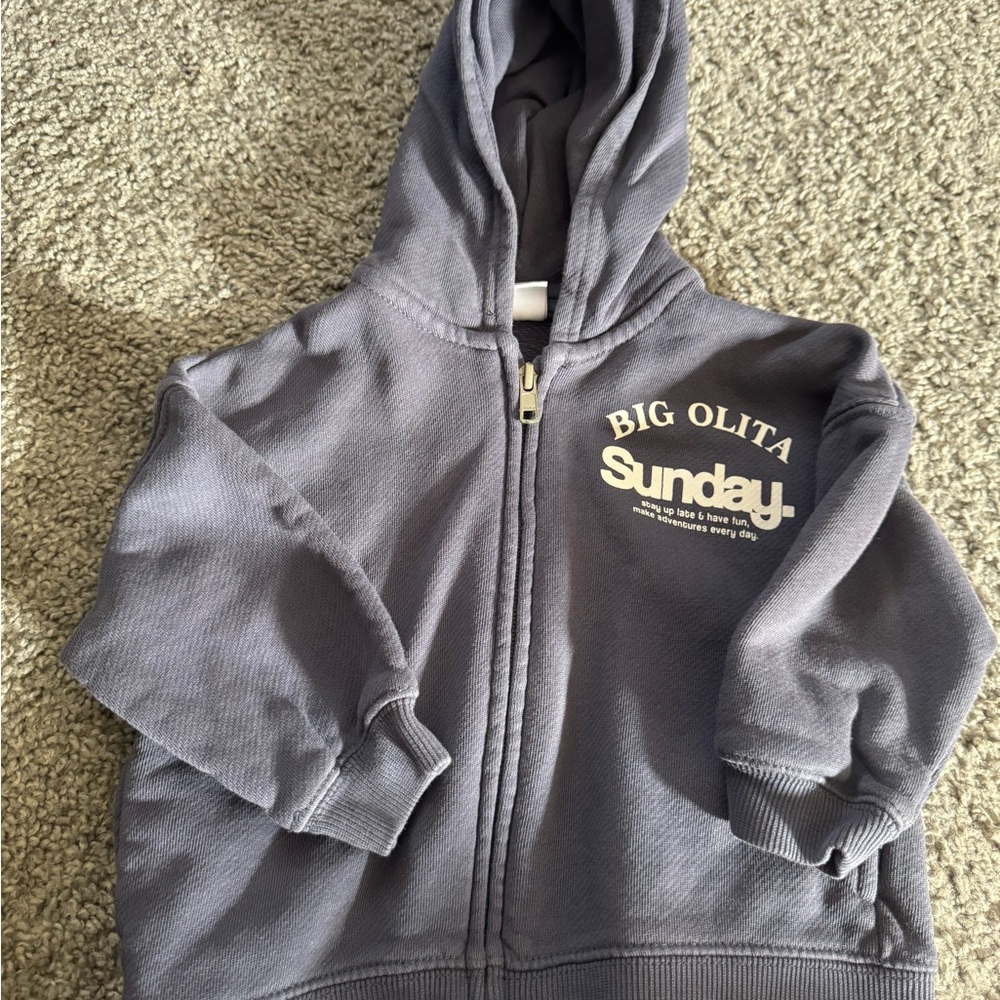 Zara Kids Charcoal Hoodie
